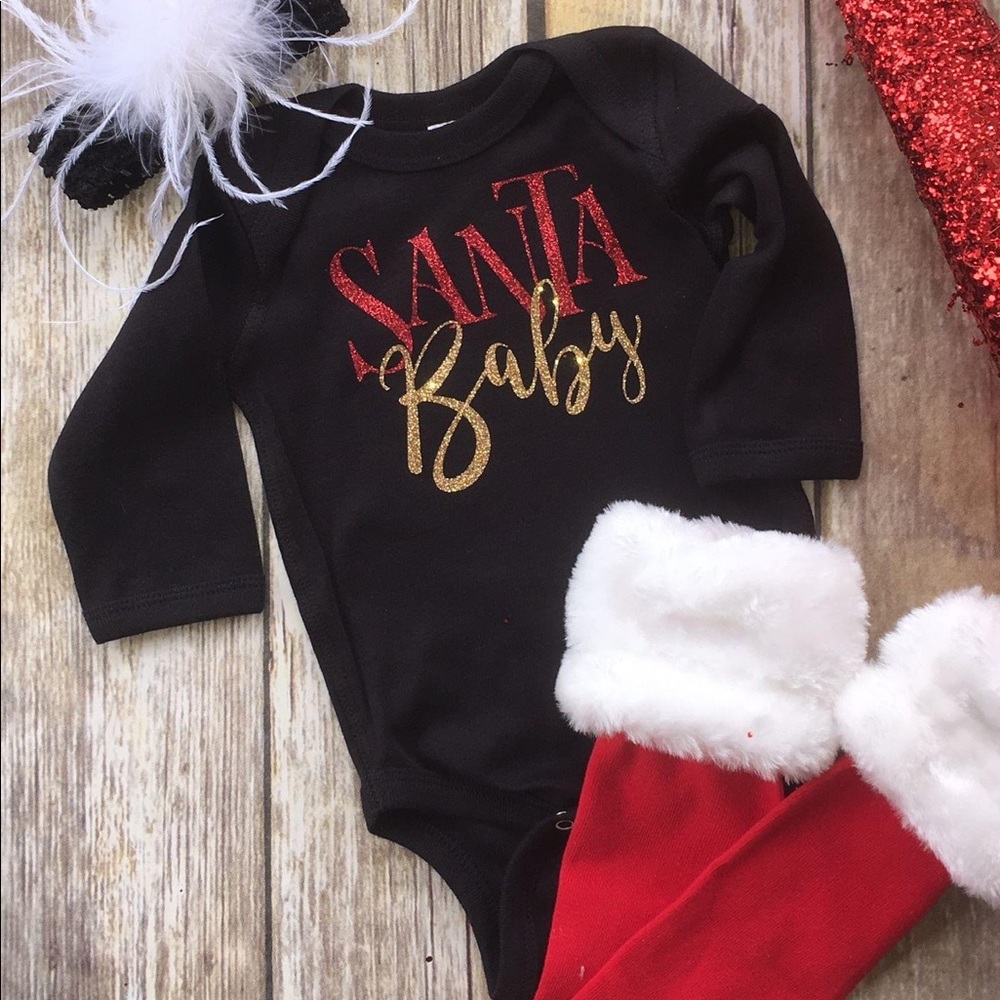 Custom Santa Baby Outfit